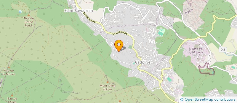 localisation de l'entreprise MADAME CAROLE OBADIA  CADOLIVE