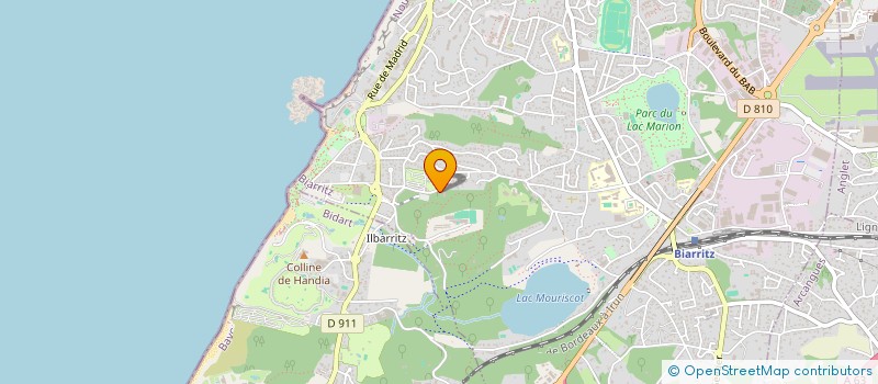 localisation de l'entreprise MADAME CAROLE OSTARENA à BIARRITZ