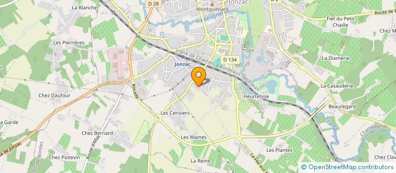localisation de l'entreprise MADAME CAROLE OTTO à JONZAC