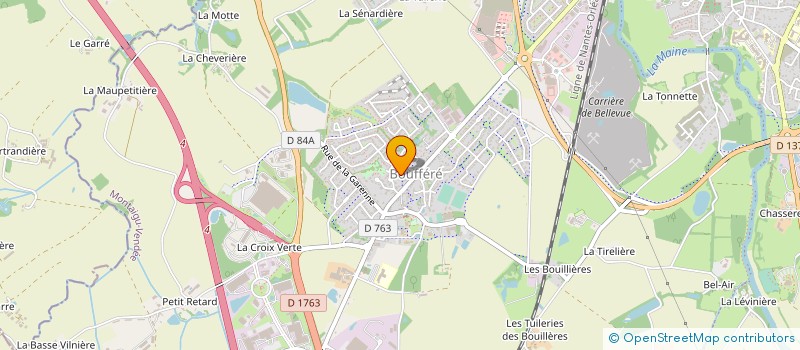 localisation de l'entreprise MADAME CAROLE OUEDRAOGO à MONTAIGU-VENDEE