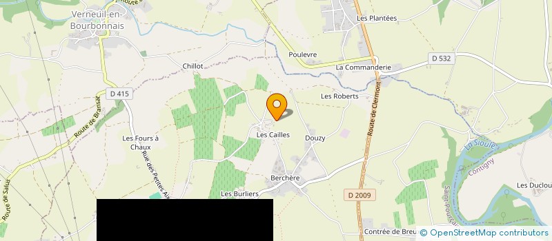 localisation de l'entreprise MADAME CAROLE PACAUD  SAULCET