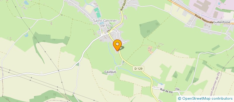 localisation de l'entreprise MADAME CAROLE PAPEGAEY  SAINT-GERMER-DE-FLY