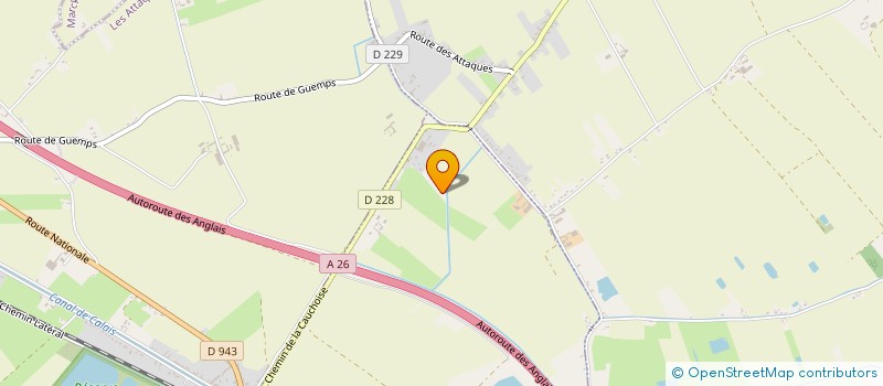 localisation de l'entreprise MADAME CAROLE PARISSEAUX  ARDRES