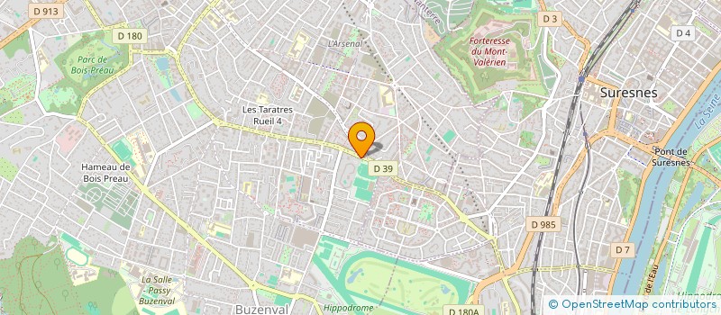 localisation de l'entreprise MADAME CAROLE PARPET à RUEIL-MALMAISON