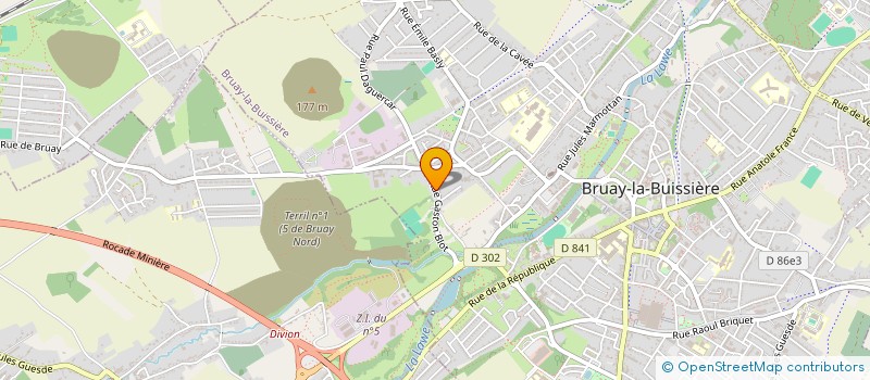 localisation de l'entreprise MADAME CAROLE PAWLAK  BRUAY-LA-BUISSIERE