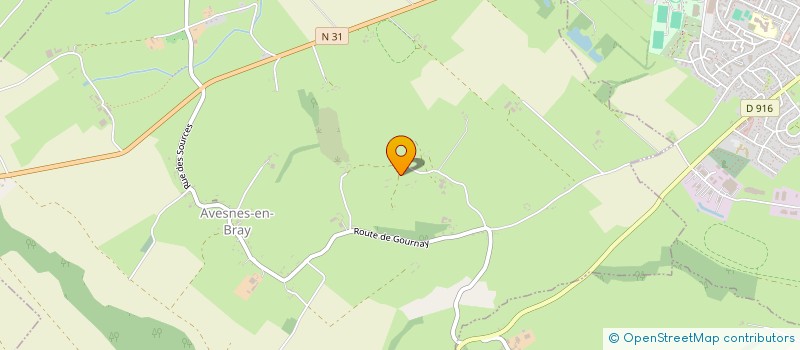 localisation de l'entreprise MADAME CAROLE PECQUERY  AVESNES-EN-BRAY