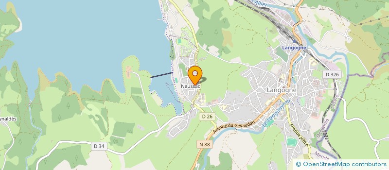 localisation de l'entreprise MADAME CAROLE PENALVER  NAUSSAC-FONTANES