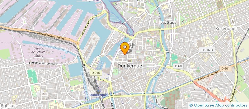 localisation de l'entreprise MADAME CAROLE PERSYN à DUNKERQUE