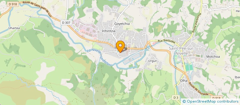 localisation de l'entreprise MADAME CAROLE PERUGORRIA  SARE