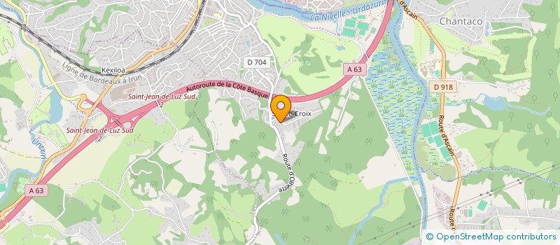 localisation de l'entreprise MADAME CAROLE PEYRONNET  CIBOURE