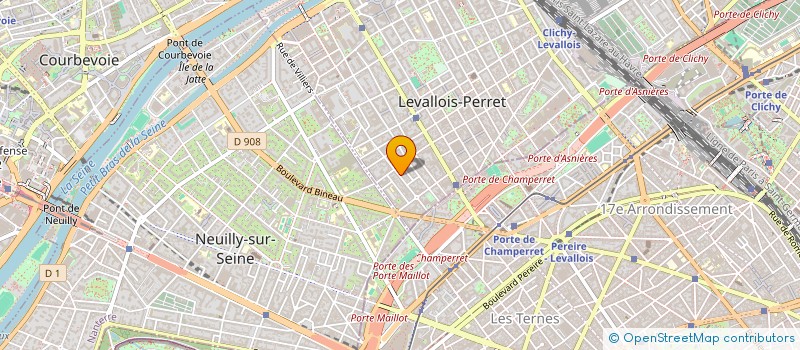 localisation de l'entreprise MADAME CAROLE PIERRE à LEVALLOIS-PERRET
