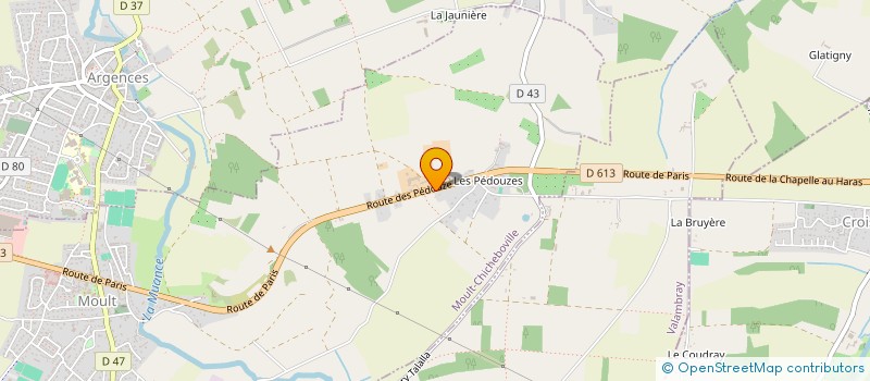 localisation de l'entreprise MADAME CAROLE PIERSON à MOULT-CHICHEBOVILLE