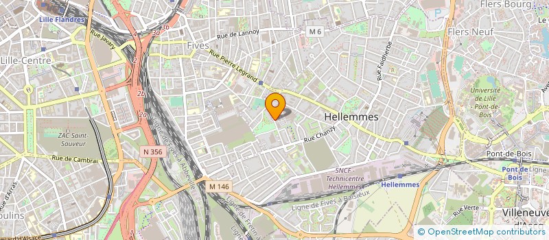 localisation de l'entreprise MADAME CAROLE PILLORE à LILLE