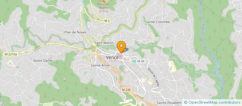 localisation de l'entreprise MADAME CAROLE PILTE à VENCE