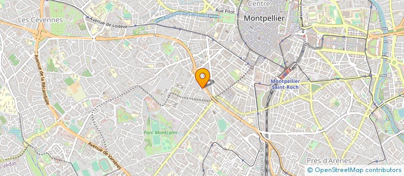 localisation de l'entreprise MADAME CAROLE PLANTIN à MONTPELLIER