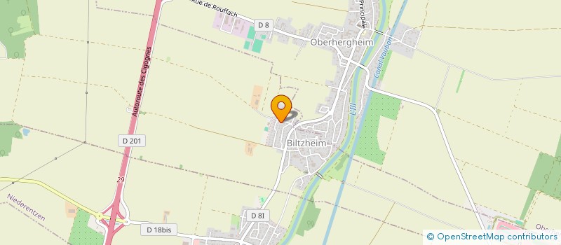 localisation de l'entreprise MADAME CAROLE POIREY  BILTZHEIM