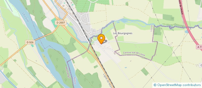 localisation de l'entreprise MADAME CAROLE POITOU à NEUVY-SUR-LOIRE