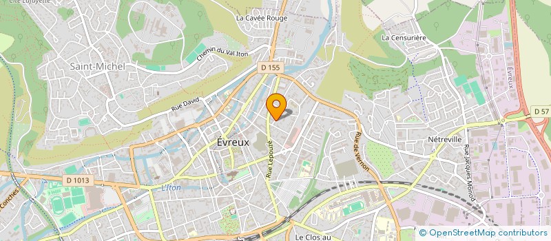 localisation de l'entreprise MADAME CAROLE POLAK  EVREUX