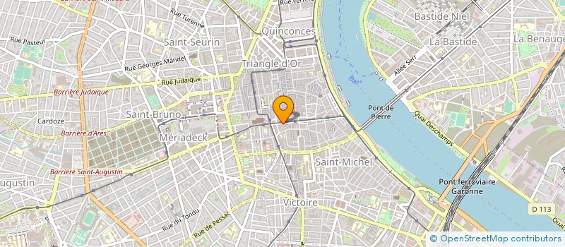 localisation de l'entreprise MADAME CAROLE PONTAIS à BORDEAUX
