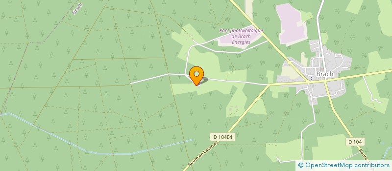 localisation de l'entreprise MADAME CAROLE POTET  BRACH