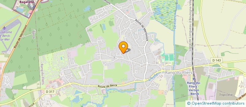 localisation de l'entreprise MADAME CAROLE POULET  RANG-DU-FLIERS