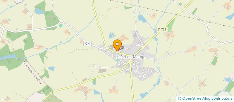 localisation de l'entreprise MADAME CAROLE POURIAS  BEAUPREAU-EN-MAUGES