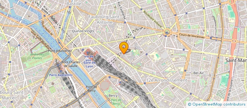 localisation de l'entreprise MADAME CAROLE POURREAU  PARIS