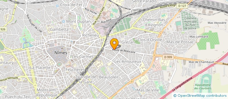 localisation de l'entreprise MADAME CAROLE PRIGENT  NIMES