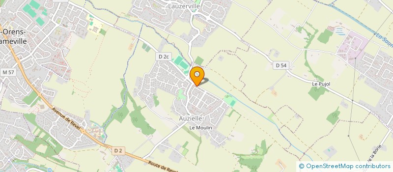 localisation de l'entreprise MADAME CAROLE PUGINIER  AUZIELLE