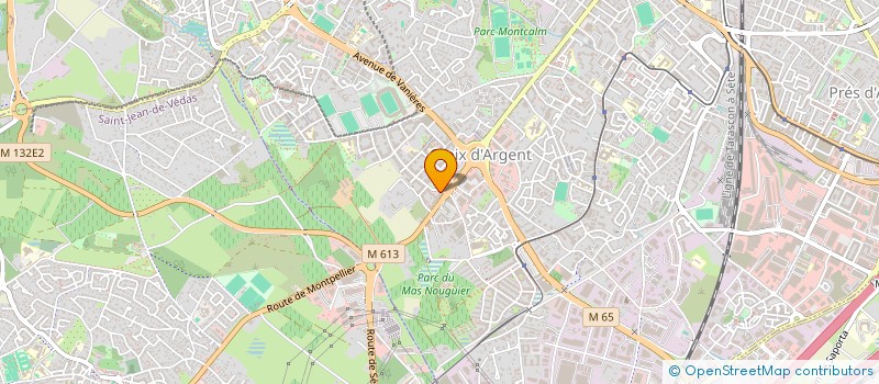 localisation de l'entreprise MADAME CAROLE QUERE à MONTPELLIER