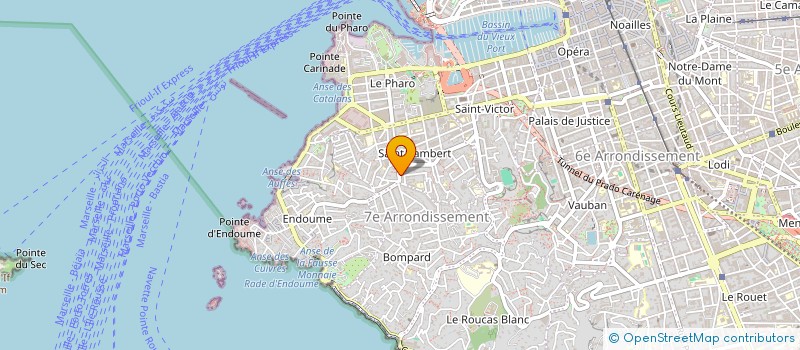 localisation de l'entreprise MADAME CAROLE RAMPHORT  MARSEILLE