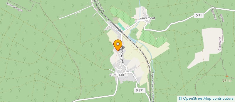 localisation de l'entreprise MADAME CAROLE RANDONNET  MUTIGNY