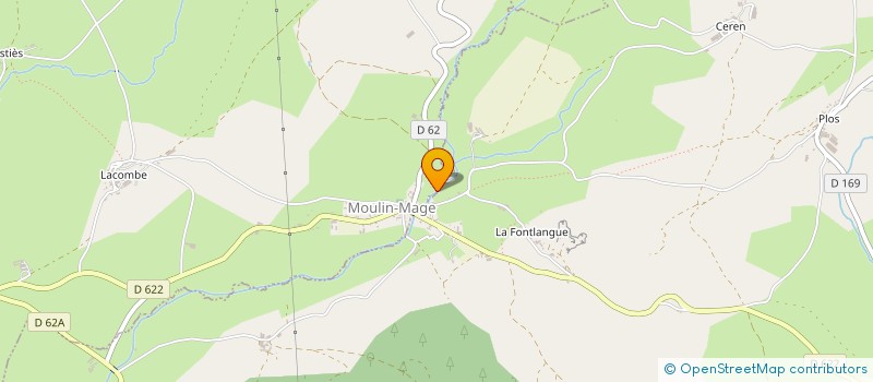 localisation de l'entreprise MADAME CAROLE RAVENEAU à MURAT-SUR-VEBRE