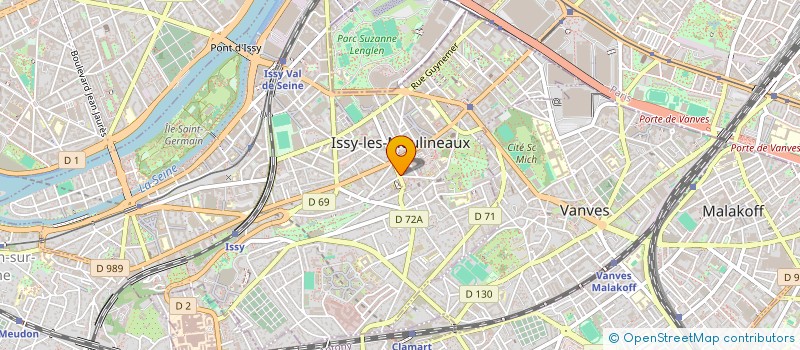localisation de l'entreprise MADAME CAROLE REID à ISSY-LES-MOULINEAUX