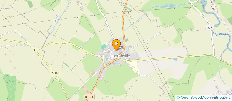 localisation de l'entreprise MADAME CAROLE RENAUDIN  TANTONVILLE