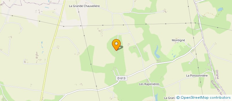 localisation de l'entreprise MADAME CAROLE RENAULT  QUELAINES-SAINT-GAULT