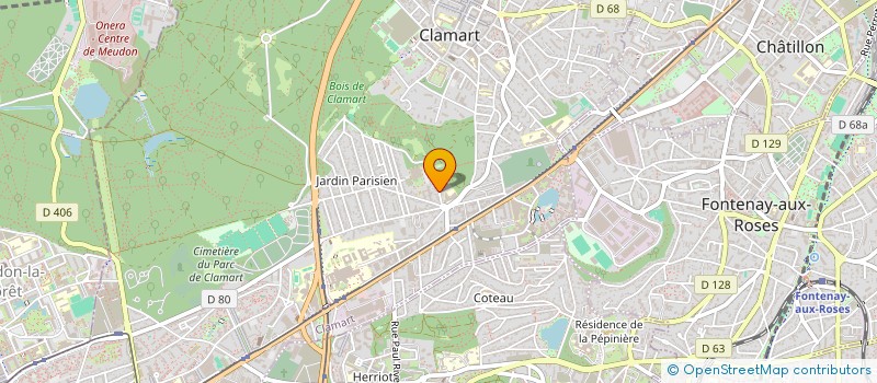 localisation de l'entreprise MADAME CAROLE RESMAN à CLAMART