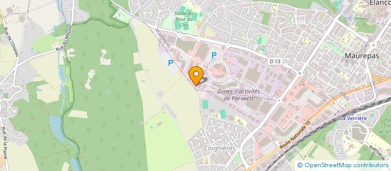 localisation de l'entreprise MADAME CAROLE RETAILLE  MAUREPAS