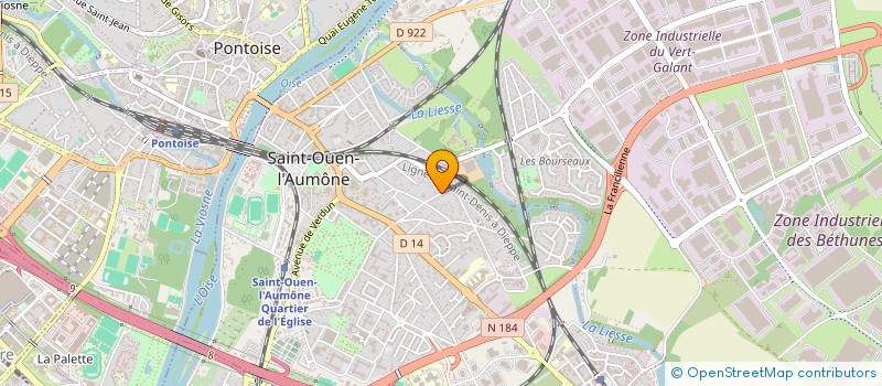 localisation de l'entreprise MADAME CAROLE ROBLOT à SAINT OUEN L'AUMONE