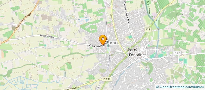 localisation de l'entreprise MADAME CAROLE ROCA  PERNES-LES-FONTAINES