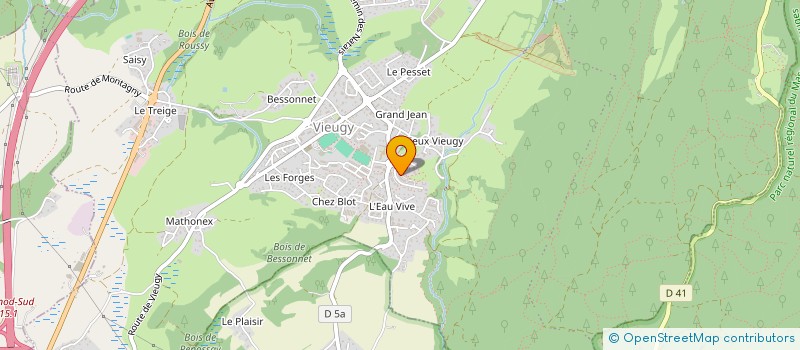 localisation de l'entreprise MADAME CAROLE ROCHE  ANNECY