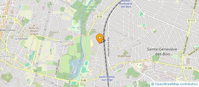 localisation de l'entreprise MADAME CAROLE ROSA ARSENE  SAINT-MICHEL-SUR-ORGE