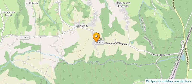 localisation de l'entreprise MADAME CAROLE ROSADONI  MONTSEVEROUX