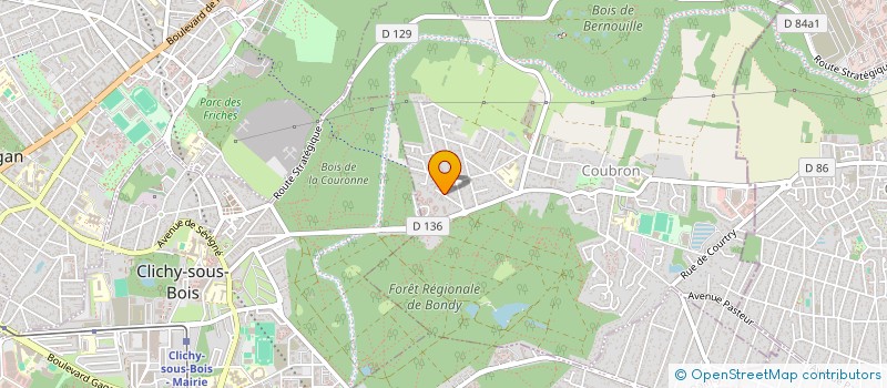 localisation de l'entreprise MADAME CAROLE ROSILLO  COUBRON