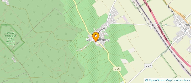 localisation de l'entreprise MADAME CAROLE ROTHIER  VILLERS-MARMERY