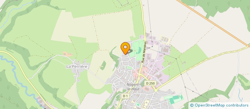localisation de l'entreprise MADAME CAROLE ROUSSEL à NOGENT