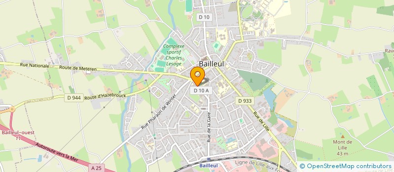 localisation de l'entreprise MADAME CAROLE ROY à BAILLEUL