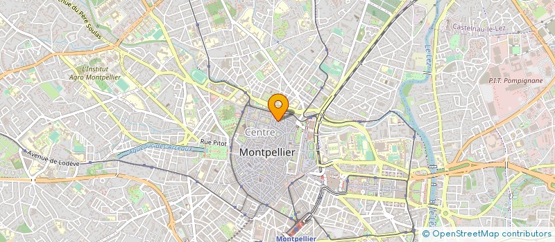 localisation de l'entreprise MADAME CAROLE RUBINO à MONTPELLIER