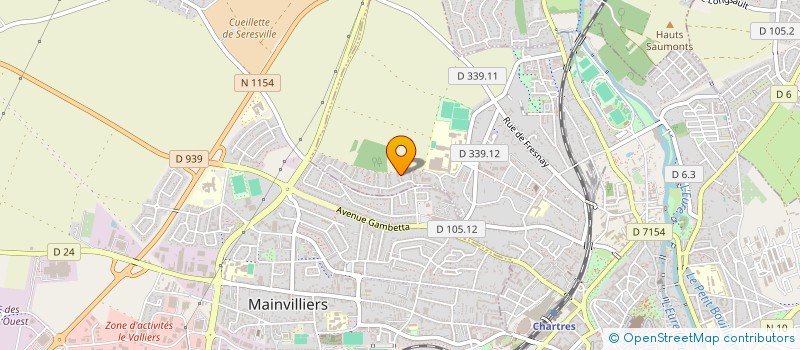 localisation de l'entreprise MADAME CAROLE RUELLE à CHARTRES