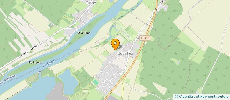 localisation de l'entreprise MADAME CAROLE RUIZ  BOUAFLES